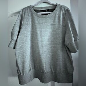 White House Black Market Light Gray Sweatshirt